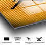 Wallity UV-809 Cuadro Decorativo en Vidrio Templado Multicolor 70 x 100 cm
